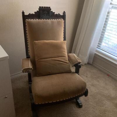 Victorian glider chair
