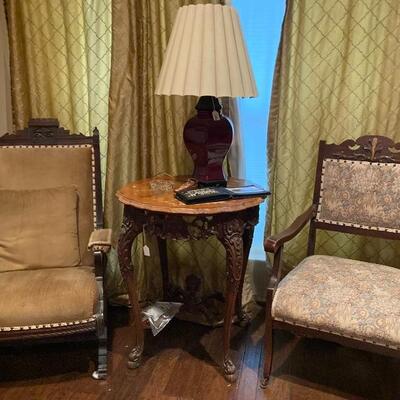 Victorian chairs