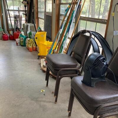 Padded chairs