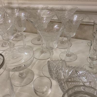 Crystal stemware