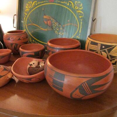 Native American pottery