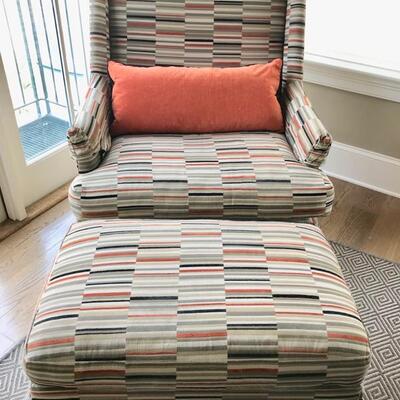 chair with ottoman $750
chair 35 X 28 X 41"
ottoman 34 X 21 X 16"