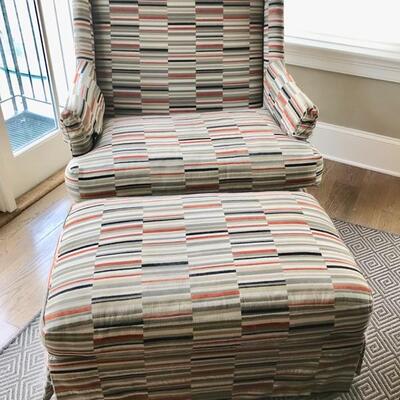 chair with ottoman $750
chair 35 X 28 X 41"
ottoman 34 X 21 X 16"