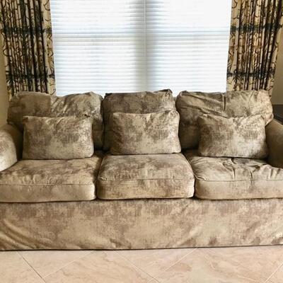 R Jones down filled sofa $1,195
88 X 40 X. 38"