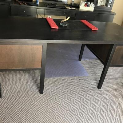 lacquered mahogany desk $895
originally $2,300
75 X 34 X 29 1/2"