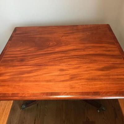 drop leaf table $145 as is
37 with 2 10" leaves X 22 1/2 X 28"