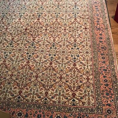 Turkish handmade wool rug $1,095
102 X 152"