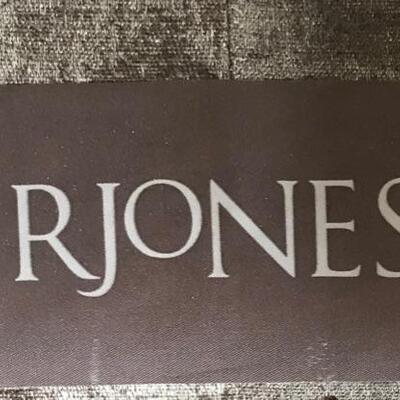 R Jones down filled sofa $1,195
88 X 40 X. 38"