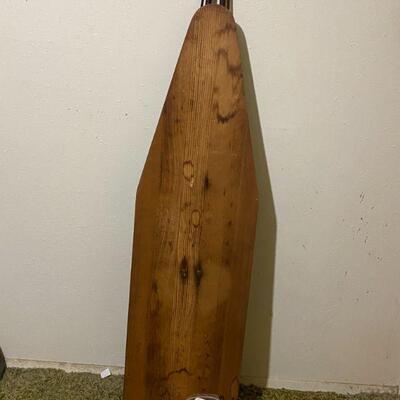 Wooden iron board and cover