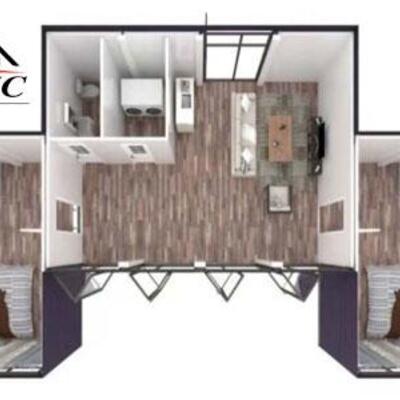 California Home Villa Construction Company - https://cahvc.com/

Size of the house:
600â€² = 2 bedroomsâ€™ , 1 Complete Bathroom,...