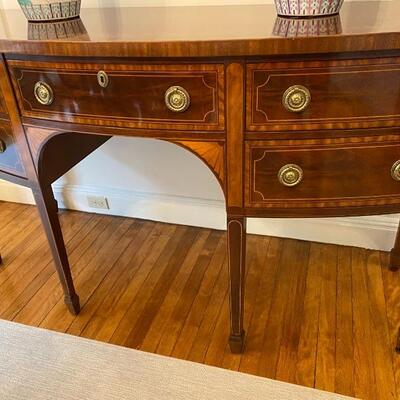Baker Historic Federal Mahogany Charlestown Sideboard/Buffet 