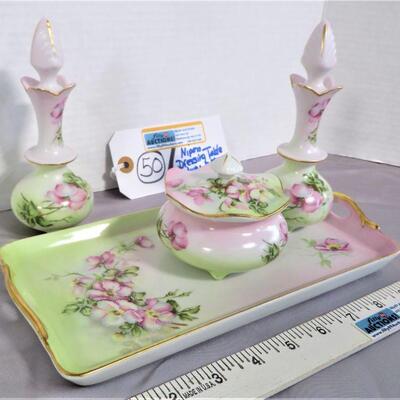 NIPPON Dresser Perfume Set on Tray