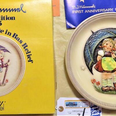 Goebel !975 First Anniversary Plate