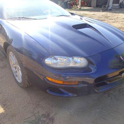 2002 Chevrolet Camaro SS 35th Anniversary Edition, 43000 miles one owner car (minimum $15,000)