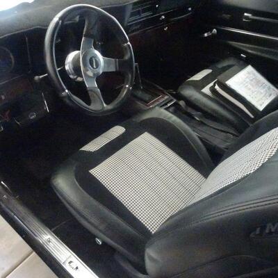 1969 Chevrolet Camaro that is under restoration and is close to completion. (minimum offer $25,000)