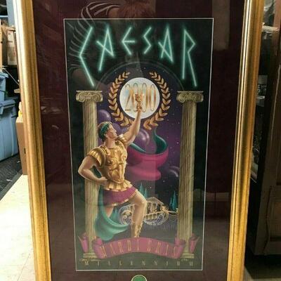 HC7002 : Krewe of Caesar 2000 Millennium Signed 1/700 Poster Print	BIN	https://www.ebay.com/itm/115016435711		 $249.99 
