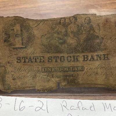 https://www.ebay.com/itm/115006756414	LRM8311 - State Stock Bank Logansport One Dollar Bank Note	Auction
