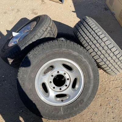 #1190 â€¢ 4 Dodge Wheels & Tires