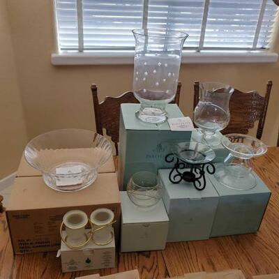 #4028 â€¢ Party Lite Candle Holders And Serving Bowls