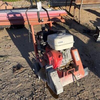 #1030 â€¢ Honda Concrete Cutter: Honda Concrete Cutter Core Cut CC1300. 
