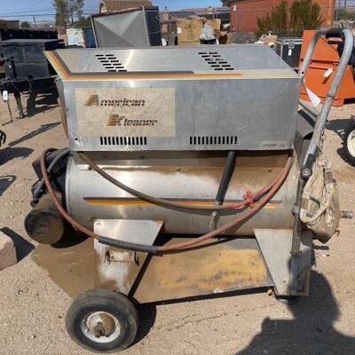 #1170 â€¢ American Kleaner Hot Tank Pressure Washer :> American Kleaner Hot Tank Pressure Washer. 