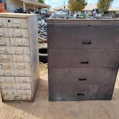 #3025 â€¢ 2 Filing Cabinets 