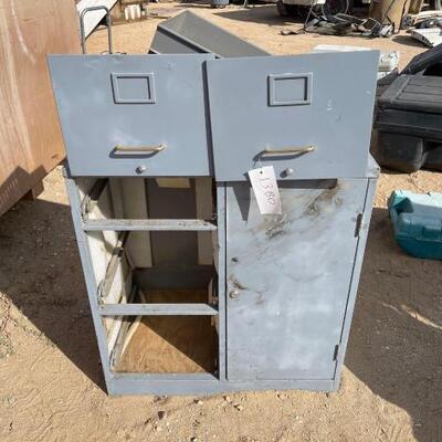 #1380 â€¢ Metal Cabinet
