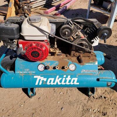#1330 â€¢ Makita Air Compressor with Honda Motor