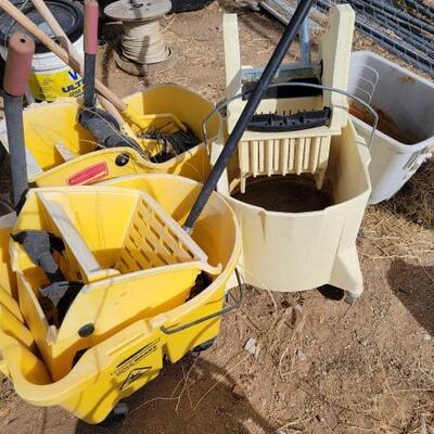 #3035 â€¢ 4 Mop Buckets
