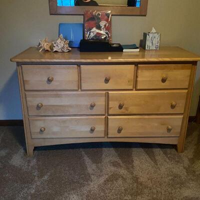 Maple Double Dresser