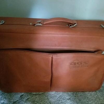 Leather attache