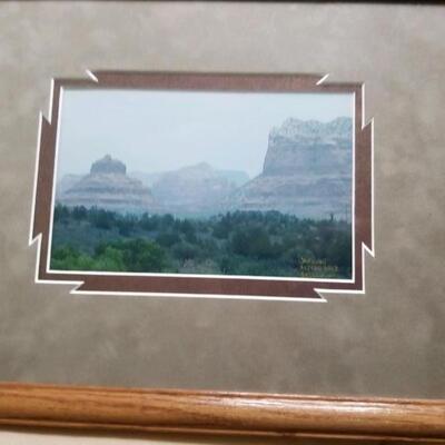 Photo art, Southwestern landscape