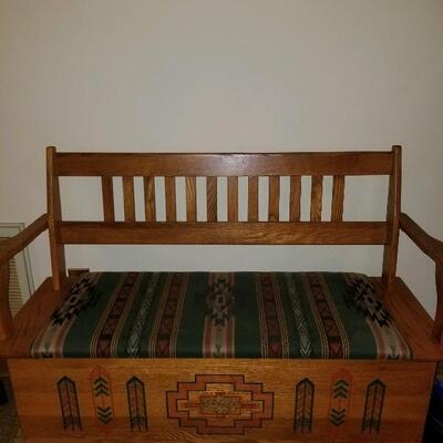 Southwest style bench