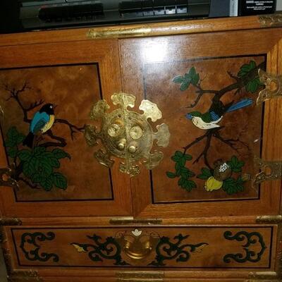 Small oriental cabinet