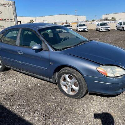 #120 â€¢ 2000 Ford Taurus
Year: 2000
Make: Ford
Model: Taurus
Vehicle Type: Passenger Car
Mileage: 144,136 Plate:
Body Type: 4 Door...