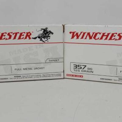 #2036 â€¢ 100 Rounds Of Winchester 357 SIG