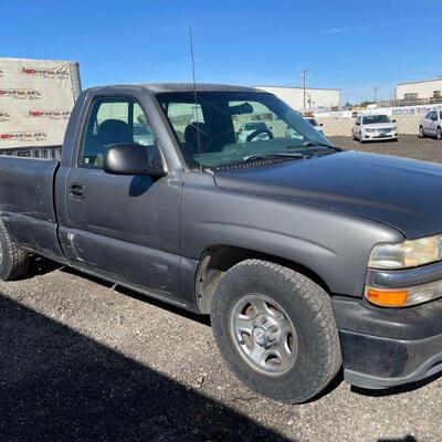 #66 â€¢ 1999 Chevrolet Silverado: Year: 1999
Make: Chevrolet
Model: Silverado
Vehicle Type: Pickup Truck
Mileage: 145736
Plate:6A38024...