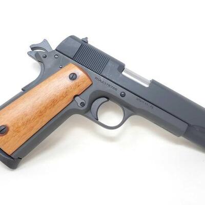 #230 â€¢ Rock Island Armory M1911 A1 45 ACP Semi-Auto Pistol. Serial Number: RIA2376768 Barrel Length: 5". 
