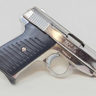 #238 â€¢ Jennings Firearms Bryco 38' .380 Auto Semi-Auto Pistol. Serial Number: 579443 Barrel Length: 2.75"