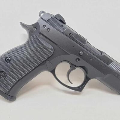 #220 â€¢ CZ 74 D Compact 9mm Luger Semi-Auto Pistol. Serial Number: F272403 Barrel Length: 3.5"