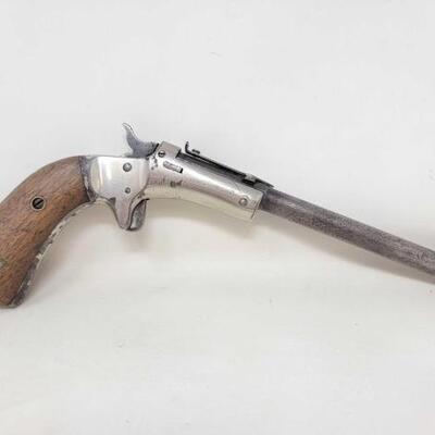 #250 â€¢ J Stevens 41 .22 Single Shot Pistol. Serial Number: R67100 Barrel Length: 6"