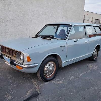 #84 â€¢ 1971 Toyota Corolla TE28 2 Door Wagon: VIN: TE28012837
Mileage: 95,251
Clean California Title in Hand 

2TC engine with 4 speed...