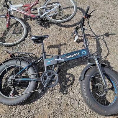 #80220 â€¢ Speedrid E-Bike Super Sport 7-Speed with Keyis bent. 