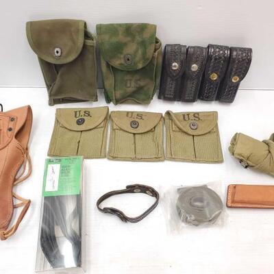 #2708 â€¢ Magazine Clip Holders, Holster and Slings