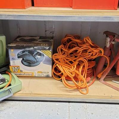 #5538 â€¢ Jack Stands, Power Cord, Buffer and Saw