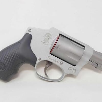 #308 â€¢ Smith & Wesson M642 .38 S&W SPL+P Revolver. Serial Number: DPH8594 Barrel Length: 1.875". 