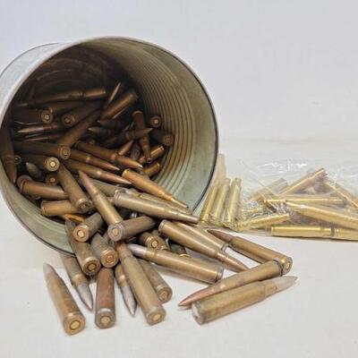 #2795 â€¢ Approx 100 Rounds of Assorted Ammo and Shells