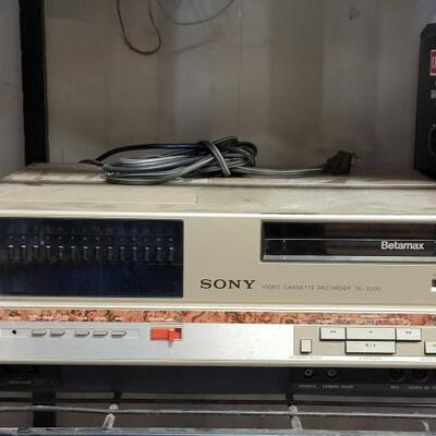 #5018 â€¢ Sony Cassette Recorder