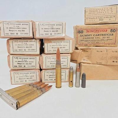 #2166 â€¢ Approx 362 Rounds of Assorted Ammo