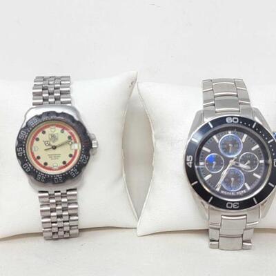 #1002 â€¢ Mens Michael Kors Wrist Watch and KG Heufer Wrist Watch.